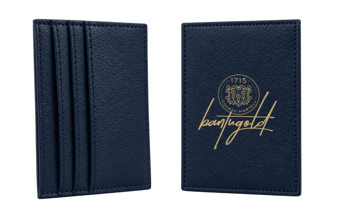The Heritage Card Holder, front and back