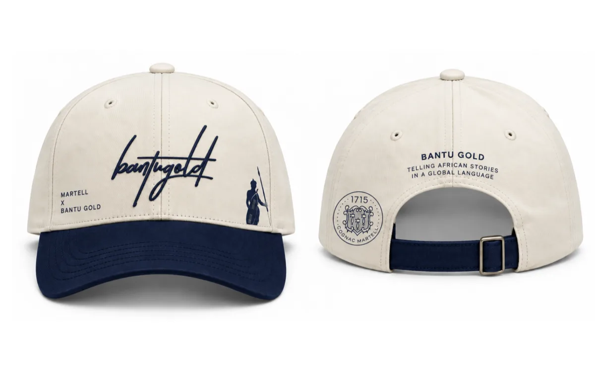 The Heritage Cap — Bone, front and back