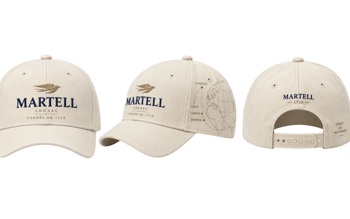 The Heritage Cap — Cream, front and back