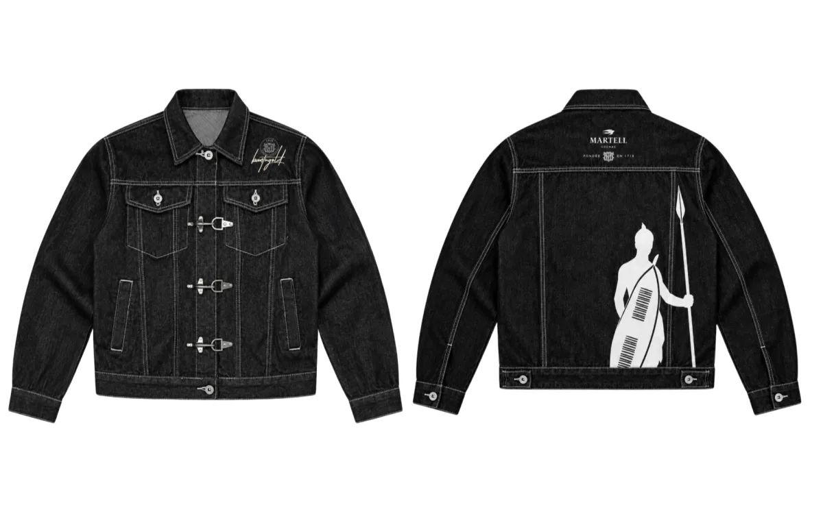 The Heritage Denim Jacket, front and back
