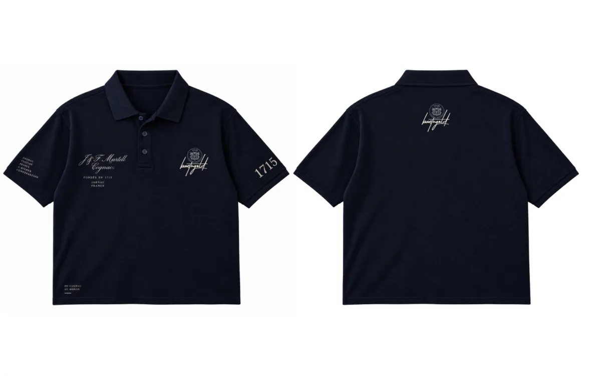 Signature Polo, front and back